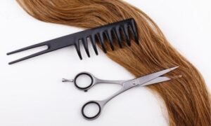 Caring hair treatment